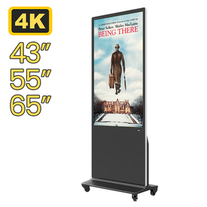 KINGONE Nhà Máy Giá 43 "49" 55 "65" Kỹ Thuật Số Biển Tương Tác Kiosk Thương Mại Màn Hình LCD Đứng Quảng Cáo Cảm Ứng Hiển Thị - Product Image 1