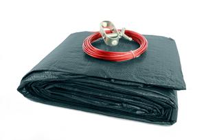 Tailles personnalisables rondes de haute qualité de couvertures de <span class=keywords><strong>piscine</strong></span> d'hiver peu coûteuses pour la sécurité de la famille - Product Image 3