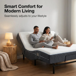 Nệm lớn kích thước đầy đủ có sẵn để bán buôn, nệm giám sát giấc ngủ đôi thông minh hỗ trợ ai, nệm xốp Bộ nhớ 3D - Product Image 1