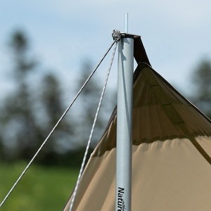 Naturehike Girder Shelter Sun Shade Rain Fly Awning Camping <strong>Tarp</strong> <strong>with</strong> Tent <strong>Pole</strong> Beach Tent Sun Shelter - Product Image 5