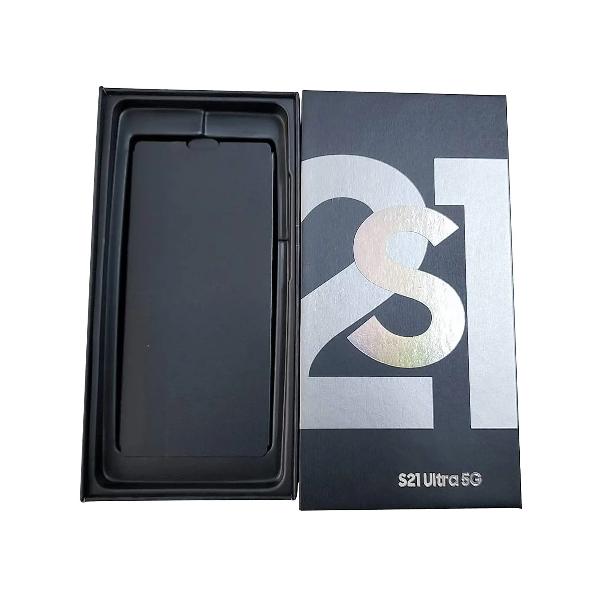 휴대 전화 포장 상자 Pvc 종이 포장 상자 전화 케이스 삼성 S21U 삼성 S21 + 포장 상자