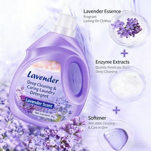 Détergent à <span class=keywords><strong>lessive</strong></span> concentré écologique en gros de 2 L pour un nettoyage en profondeur des vêtements, emballage personnalisé - Product Image 5