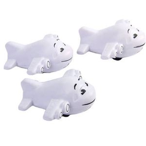 Balle anti-stress en mousse PU en forme d'avion avec logo personnalisé - Product Image 1