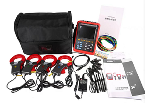 Testeur d'harmoniques de qualité électrique triphasé portable haute précision 0,2 % avec courant de 1000 A UT285C - Product Image 3