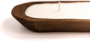 Wood Dough <strong>Bowl</strong> Candles Wooden Decorative Farmhouse Dough <strong>Bowl</strong> Hand <strong>Carved</strong> Centerpiece Wooden Dough <strong>Bowl</strong> - Product Image 6
