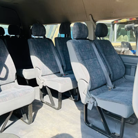 Minibus Coaster HIACE d'occasion, 13-18 places, blanc, Euro 3, manuel, essence, moteur inférieur à 4L, modèle japonais 2022
