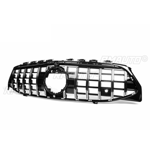 Grille de pare-chocs avant style GT Racing pour Mercedes Benz CLA W118 2020 2021 2022+ CLA200 CLA220 CLA260 CLA45 Pièces de radiateur - Product Image 2