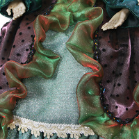 Halloween squelette elfe poupée squelette Flexible Couple Figurines assis crâne Statue gothique cheminée ornements décor à la maison
