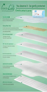 Groothandel Cocolady 245Mm Dag Pad 10 Stk/pak Medisch Niveau Linnen Katoenen Oppervlak Maandverband Vrouwen Menstruatie - Product Image 6