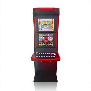 Schwarze Arcade-Spielautomaten: Freistehender Münzautomat für Einzelspieler – Ideal für Spielhallen und Einkaufszentren - Product Image 4
