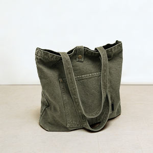 por mayor personalizada, OEM 2025, nueva marca para mujer, bolsos <span class=keywords><strong>de</strong></span> hombro <span class=keywords><strong>de</strong></span> cuero Vintage <span class=keywords><strong>de</strong></span> gran capacidad para mujer - Product Image 3