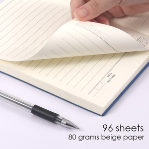 Cuaderno de Cuero Personalizado Multicolor con Papel Grueso y Rayado Universitario FOSKA A5 para Estudiantes, Colegas, Escritores y Personas con Objetivos - Product Image 4