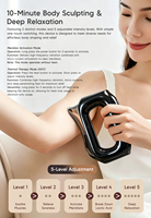 Couteau électrique 3-en-1 pour fascias avec fonction chauffante et vibrante, outil de massage musculaire, appareil Gua Sha pour le visage