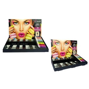 Expositor de Cartón Plegable Ecológico Impreso Personalizado para Esmalte de Uñas y Maquillaje, Materiales Reciclados - Expositor de Mostrador - Product Image 6