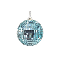Décoration de boule de miroir de scène Disco en PVC personnalisée Décoration de lumière Disco Disco dorée Décoration de danse de scène Cadeau de Noël de fête de vacances