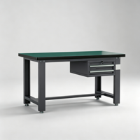 Banc de travail industriel robuste de qualité supérieure avec tiroirs pour garage et atelier, armoire à outils combinée