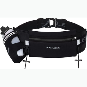 Échantillon gratuit Ceinture de sport imperméable en nylon Sac de taille avec fermeture éclair Porte-bouteille d'eau Candy pour la course en plein air - Product Image 4