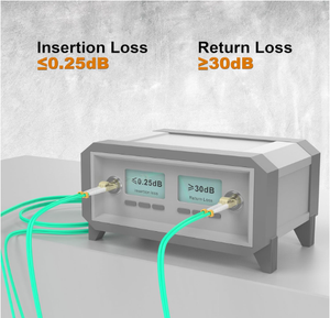 Cable de conexión de fibra <span class=keywords><strong>OM3</strong></span> <span class=keywords><strong>10Gb</strong></span> 50/125 multimodo Simplex LC/UPC para uso en exteriores para redes Wi-Fi 4G 3G distancia de 100M - Product Image 3