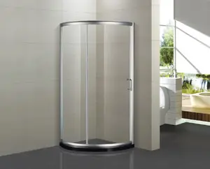 6毫米钢化玻璃滑动淋浴房转角玻璃淋浴房l形304不锈钢淋浴门