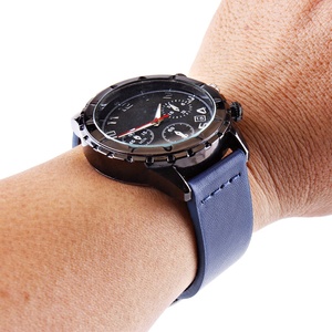 Correa de reloj de cuero genuino de 18mm, 20mm, 22mm y 24mm para Samsung Galaxy Watch de <span class=keywords><strong>42mm</strong></span> y 46mm, correa Active <span class=keywords><strong>2</strong></span> para <span class=keywords><strong>Huawei</strong></span> <span class=keywords><strong>gt</strong></span> <span class=keywords><strong>2</strong></span> Amazfit bip - Product Image 6