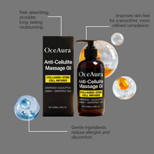 ผลิตภัณฑ์ใหม่ oceaura อ่อนโยนบำรุงทุกวันให้ความชุ่มชื้นซึมซับง่ายผิวนุ่มเนียนน้ำมันนวดเซลลูไลท์ - Product Image 2