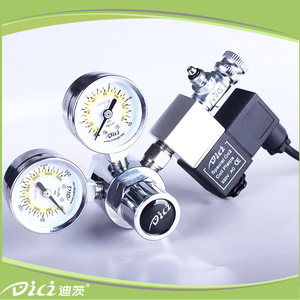 ตัวควบคุมแรงดัน CO2 ยี่ห้อ Ditz แบบสองเกจ 220V AC สำหรับตู้ปลาพรรณไม้น้ำและตู้ปะการัง พร้อมวาล์วระบายแรงดัน - Product Image 4