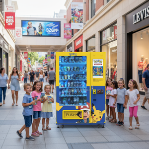 Máquina Expendedora Inteligente de Tarjetas Coleccionables TCG, Máquina Expendedora de Tarjetas Pokémon que Funciona con Monedas, Digital, con WiFi, SDK, Pantalla Táctil, Basada en la Nube, Duradera - Product Image 1