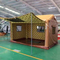 Tente gonflable la plus populaire arabe saoudienne 3*3M tente extérieure imperméable de maison de camping de désert