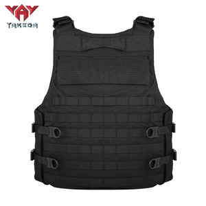 Colete Tático Yakeda à Prova de Facadas para Homens Equipamento de Segurança Treinamento Protetor com Fivela de Liberação Rápida Preta - Product Image 3