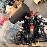 Motor Diésel DCEC CUMINS 4BTA3.9-C125 de 4 Cilindros y 4 Tiempos, Refrigerado por Agua, 125HP 93KW 2200rpm, Compresor de Aire Móvil para Pozos de Agua