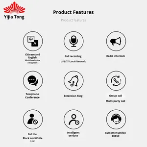 Ippbx200 doanh nghiệp IP <span class=keywords><strong>PBX</strong></span> điện thoại chuyển đổi với điều hướng bằng giọng nói VoIP điện thoại ghi âm web quản lý cho 300IP - Product Image 2
