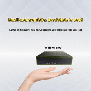 Mini ordenador de oficina en casa, Terminal de nube sin papel, cliente fino con configuración flexible, PC pequeña de metal, fuente de alimentación de 12V - Product Image 3