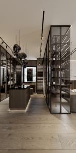 YK ตู้เสื้อผ้าบานเลื่อนติดประตูกระจกสีขาว MDF สำหรับเด็กผู้หญิงสำหรับห้องนอน - Product Image 5