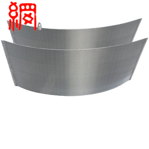 חוט פלדה נירוסטה מסננת מתכופף מסכי צד עבור תעשיית עיסת נייר ונייר - Product Image 1