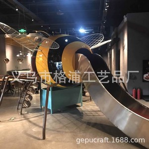 Stainless Steel Kids <b>Slide</b> Bee Design <b>Indoor</b> Playground Equipment For 2-3 Years Old Children - Product Image 5