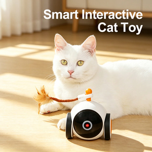 Electronic <strong>Funny</strong> Kitty Toy - USB Rechargeable Smart <strong>Cat</strong> Interactive Toy, Great <strong>Gift</strong> for Indoor <strong>Cats</strong> - Product Image 1