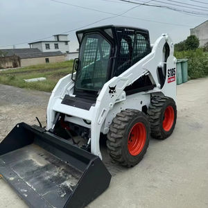 Utilisé pour la chargeuse compacte S185 modèle 2023, moteur à usage commercial, excellentes performances, équipement de construction d'occasion - Product Image 1