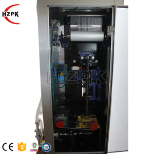 Machine de remplissage et de scellage entièrement automatique HZPK pour sachets de jus, lait, eau et autres liquides en film Mylar, format petit format et aseptique - Product Image 4