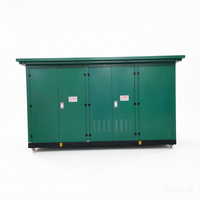Appareillage de commutation compact moyenne et haute tension combiné avec un équipement de distribution modulaire de type européen pour postes de transformation