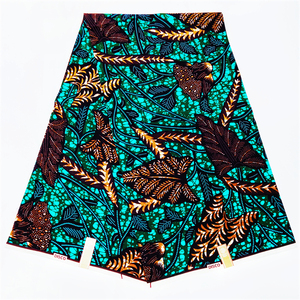 Tissu Imprimé Wax Africain 100 % Coton de Haute Qualité, Motif Africain Ankara <span class=keywords><strong>Pagne</strong></span> Batik Nigeria pour <span class=keywords><strong>Couture</strong></span> Loincloth - Product Image 6