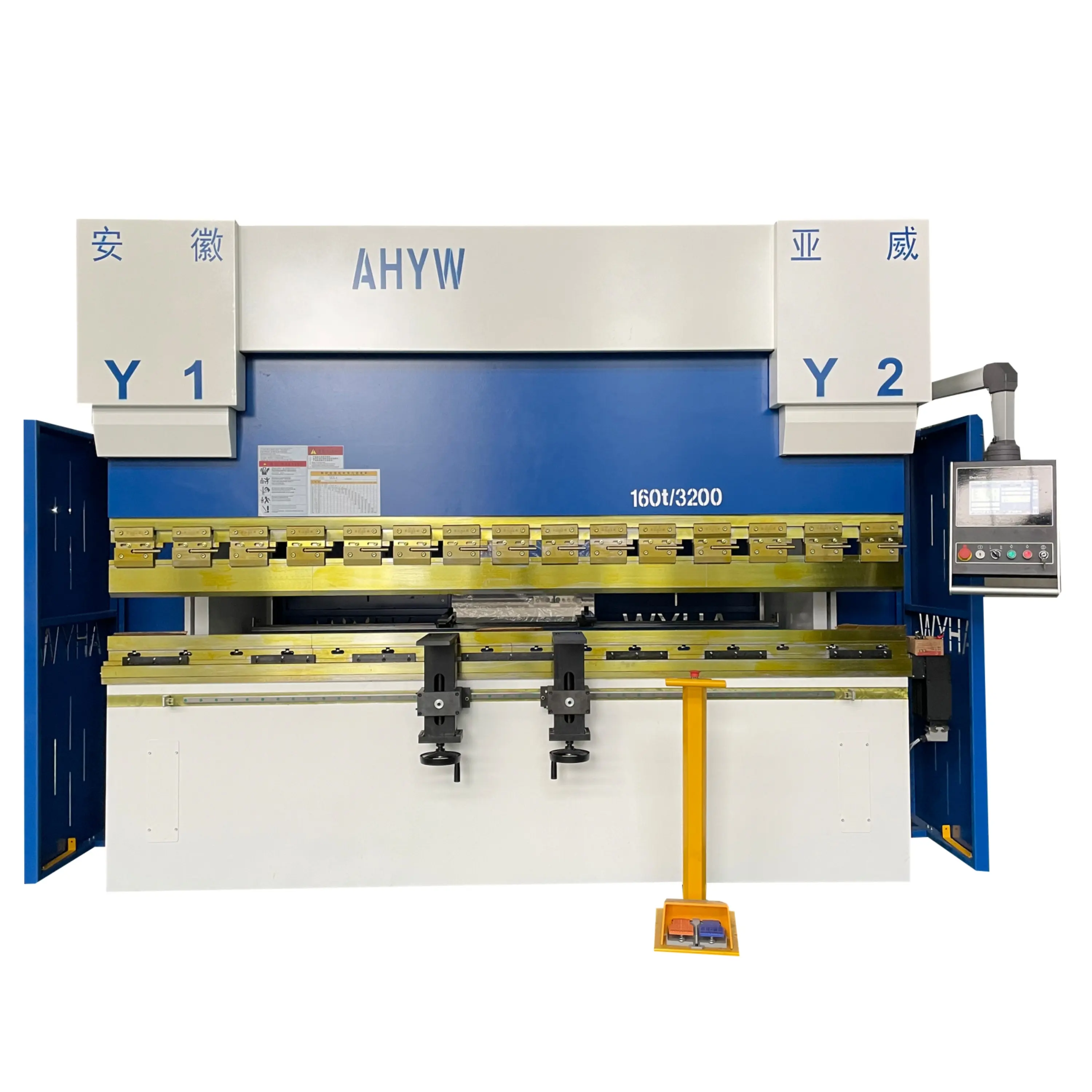 CE Quality DA53T 160T 3200 CNC Tooling Hydraulic press brake machine