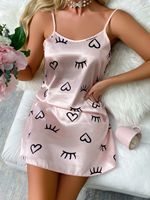 Robe de nuit sexy et respirante pour femmes, style camisole dos nu, idéale pour dormir et se détendre