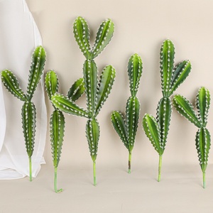Grand <span class=keywords><strong>Cactus</strong></span> Artificiel, Plantes Tropicales Succulentes Artificielles pour Décoration Intérieure et Extérieure - Product Image 5