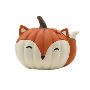 Adornos Retro de Halloween con Diseño de Zorro y Calabaza, Artesanía Artística Folclórica de Resina Epoxi, Decoración para Sala de Estar y Porche, Venta al Por Mayor - Product Image 5