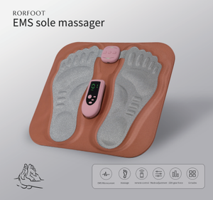 Terapia magnética portátil Reliexología Función infrarroja Estimulador electrónico EMS Recargable Eléctrico Tens <span class=keywords><strong>Foot</strong></span> Mat Masajeador - Product Image 2