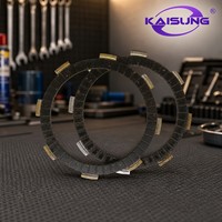Sistem Transmisi Plat Kopling KAISUNG HCM CG125 Tahan Lama (Bahan Berbasis Kertas) Baru Garansi 12 Bulan untuk Dream/CG125