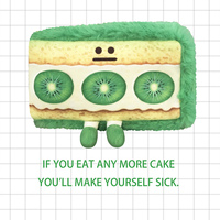 Dessin animé fruits sandwich stylo sac ins mignon en peluche drôle gâteau porte-crayon organisateur sac pochette à crayons fournitures scolaires