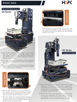 DS430 HSPK Électroérosion à fil |   Système de commande CNC nouvellement développé, haute précision, 5 axes, diamètre de fil de 0,15 à 0,3 mm, 840x750 mm max.