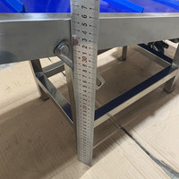 Accessoire pour machine d'emballage verticale, bande transporteuse inclinée en PVC de haute qualité, vitesse réglable, réglage de la hauteur, largeur 20 cm, modèle