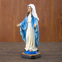 Statue de la Vierge Marie, figurine religieuse, statue de la Madone catholique, décoration pour la maison et l'église